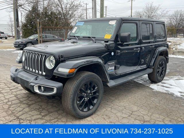 used 2021 Jeep Wrangler Unlimited 4xe car, priced at $28,990