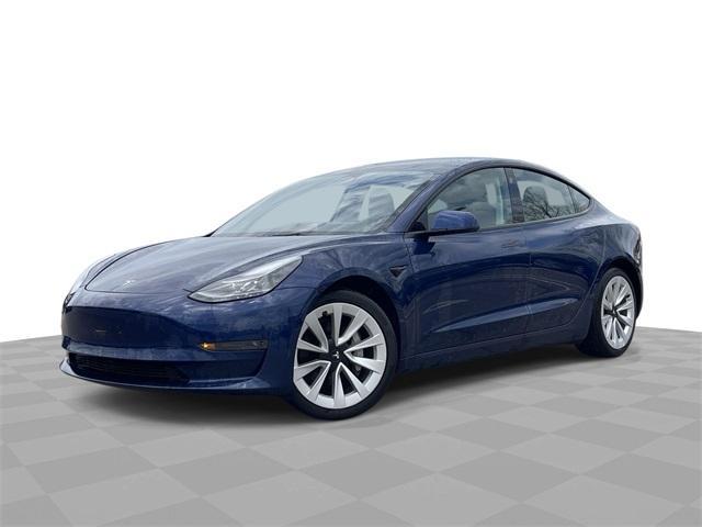 used 2022 Tesla Model 3 car, priced at $22,804