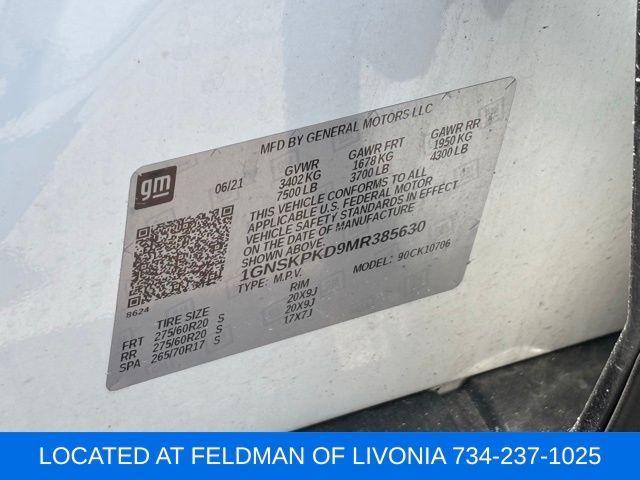 used 2021 Chevrolet Tahoe car, priced at $38,990