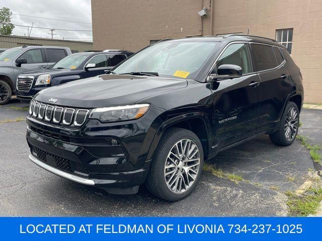 used 2022 Jeep Compass car, priced at $23,990