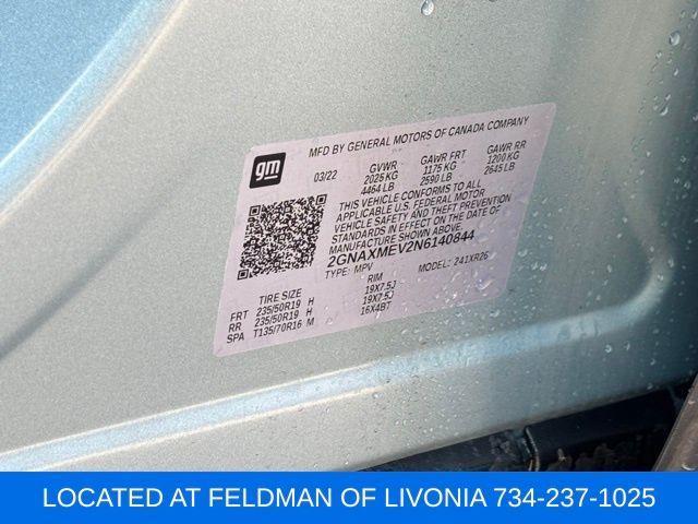 used 2022 Chevrolet Equinox car, priced at $22,990