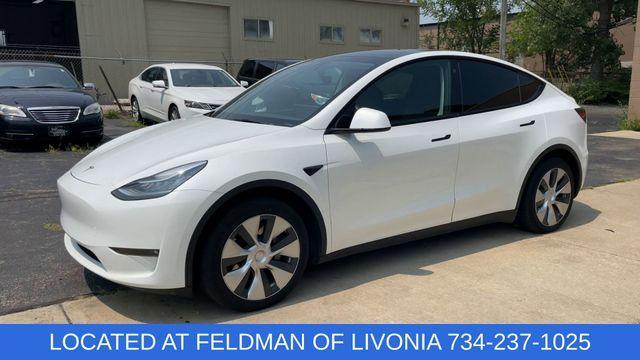 used 2021 Tesla Model Y car, priced at $29,990