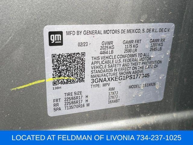 used 2023 Chevrolet Equinox car, priced at $21,990