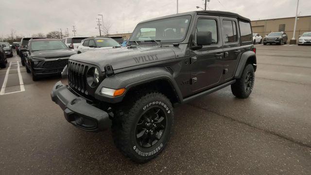 used 2021 Jeep Wrangler Unlimited car, priced at $28,490