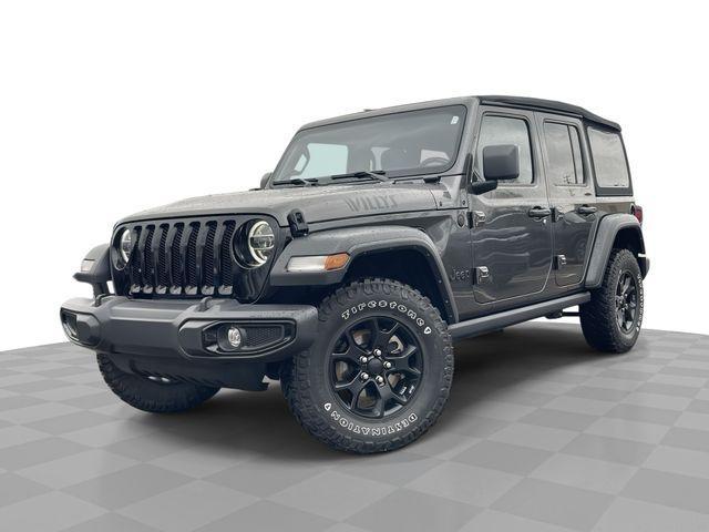 used 2021 Jeep Wrangler Unlimited car, priced at $28,490