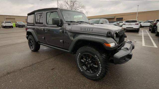 used 2021 Jeep Wrangler Unlimited car, priced at $28,490