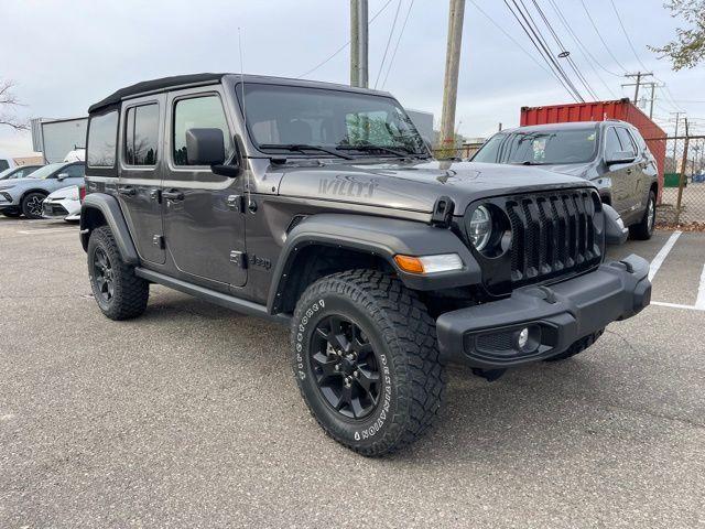 used 2021 Jeep Wrangler Unlimited car, priced at $29,990