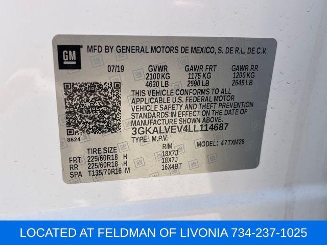 used 2020 GMC Terrain car, priced at $20,990