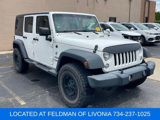 used 2017 Jeep Wrangler Unlimited car, priced at $18,990