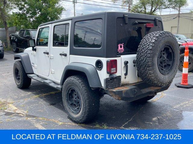 used 2017 Jeep Wrangler Unlimited car, priced at $18,990