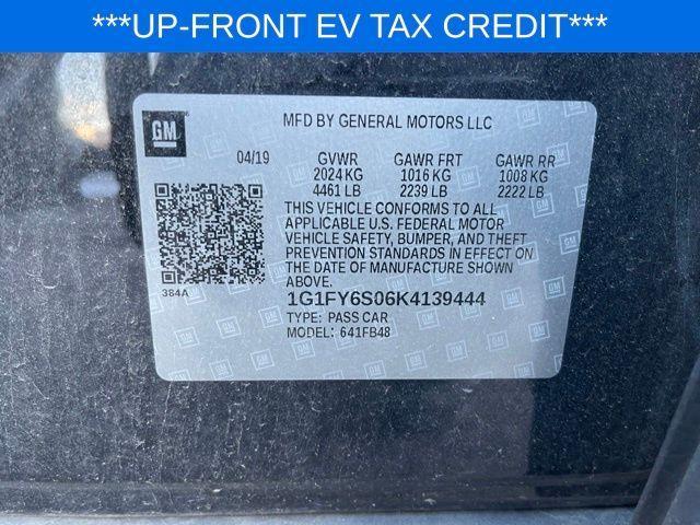 used 2019 Chevrolet Bolt EV car, priced at $15,990