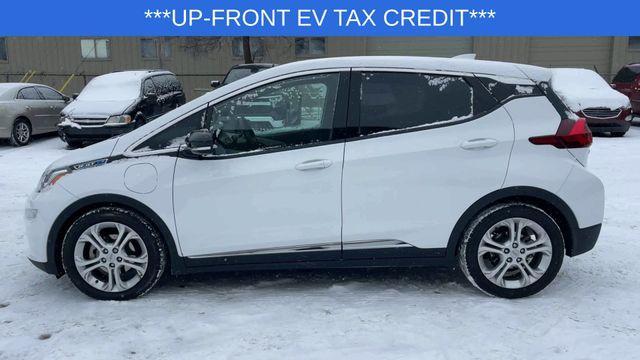 used 2021 Chevrolet Bolt EV car, priced at $17,990