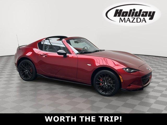 used 2024 Mazda MX-5 Miata RF car, priced at $36,000