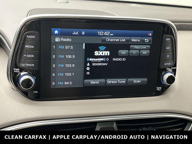 used 2020 Hyundai Santa Fe car, priced at $26,900