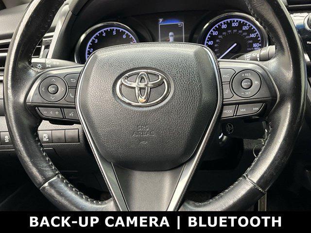 used 2019 Toyota Camry car, priced at $18,000