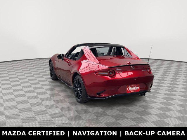 used 2024 Mazda MX-5 Miata RF car, priced at $35,000