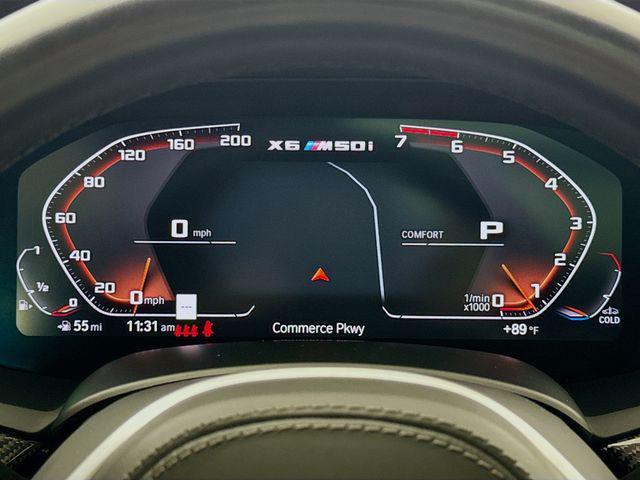 used 2021 BMW X6 car, priced at $51,895