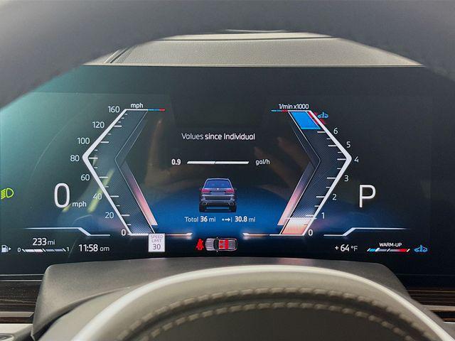 new 2025 BMW X7 car, priced at $95,785