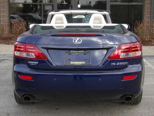 used 2012 Lexus IS 250C car, priced at $25,990