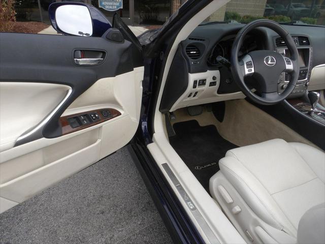 used 2012 Lexus IS 250C car, priced at $25,990