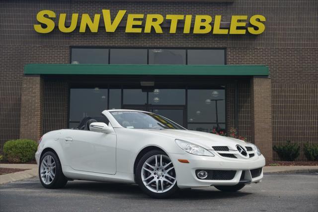 used 2009 Mercedes-Benz SLK-Class car, priced at $18,990