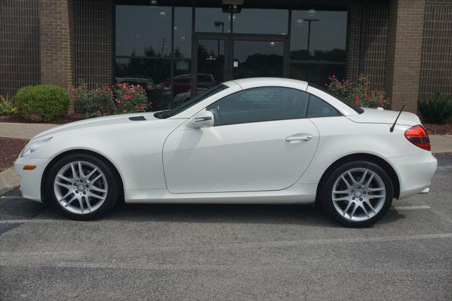 used 2009 Mercedes-Benz SLK-Class car, priced at $21,490