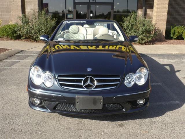 used 2007 Mercedes-Benz CLK-Class car, priced at $18,990