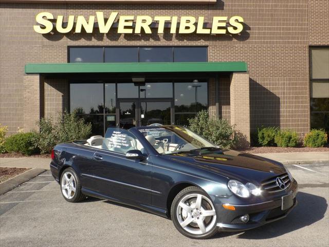 used 2007 Mercedes-Benz CLK-Class car, priced at $18,990