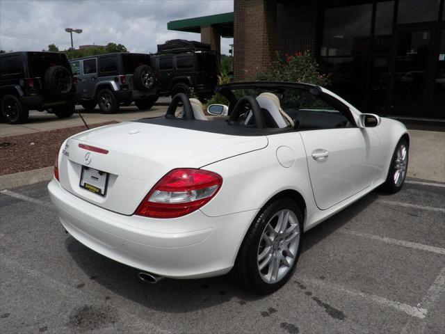 used 2008 Mercedes-Benz SLK-Class car, priced at $19,990