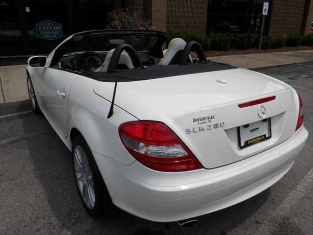 used 2008 Mercedes-Benz SLK-Class car, priced at $19,990