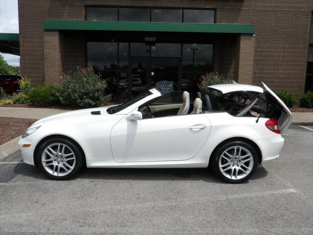 used 2008 Mercedes-Benz SLK-Class car, priced at $19,990