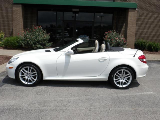 used 2008 Mercedes-Benz SLK-Class car, priced at $19,990