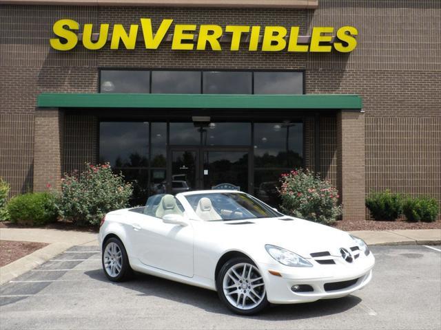 used 2008 Mercedes-Benz SLK-Class car, priced at $19,990