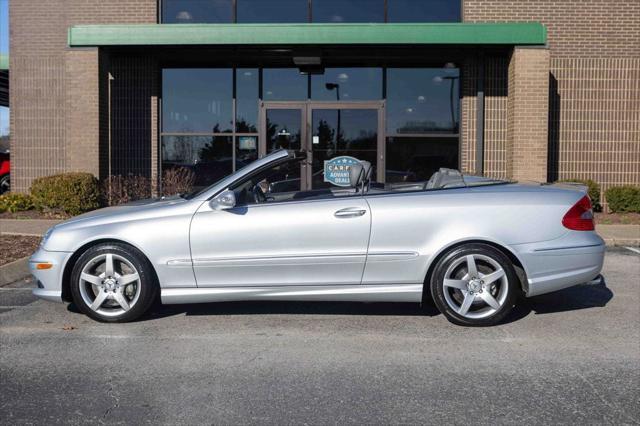 used 2007 Mercedes-Benz CLK-Class car, priced at $18,990