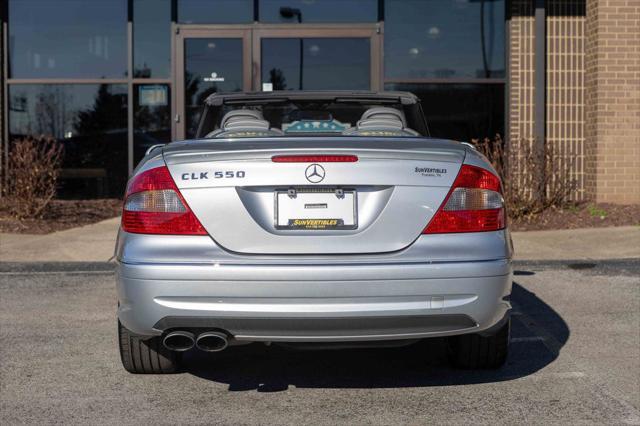 used 2007 Mercedes-Benz CLK-Class car, priced at $18,990