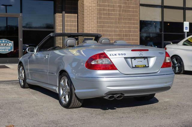 used 2007 Mercedes-Benz CLK-Class car, priced at $18,990