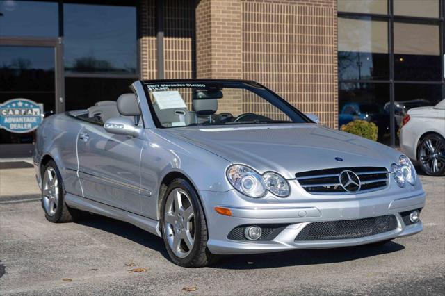 used 2007 Mercedes-Benz CLK-Class car, priced at $18,990