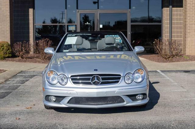 used 2007 Mercedes-Benz CLK-Class car, priced at $18,990