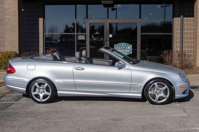 used 2007 Mercedes-Benz CLK-Class car, priced at $18,990