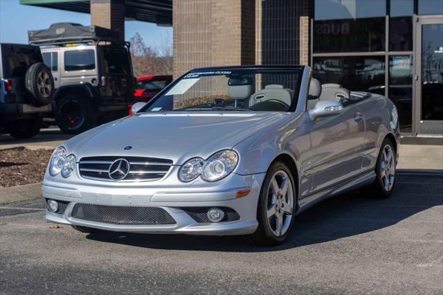 used 2007 Mercedes-Benz CLK-Class car, priced at $18,990