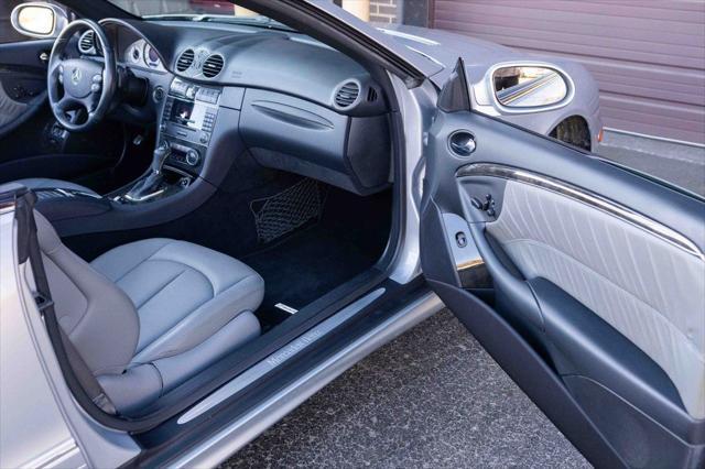 used 2007 Mercedes-Benz CLK-Class car, priced at $18,990