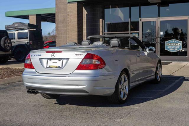 used 2007 Mercedes-Benz CLK-Class car, priced at $18,990