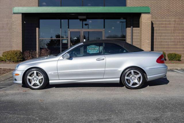 used 2007 Mercedes-Benz CLK-Class car, priced at $18,990