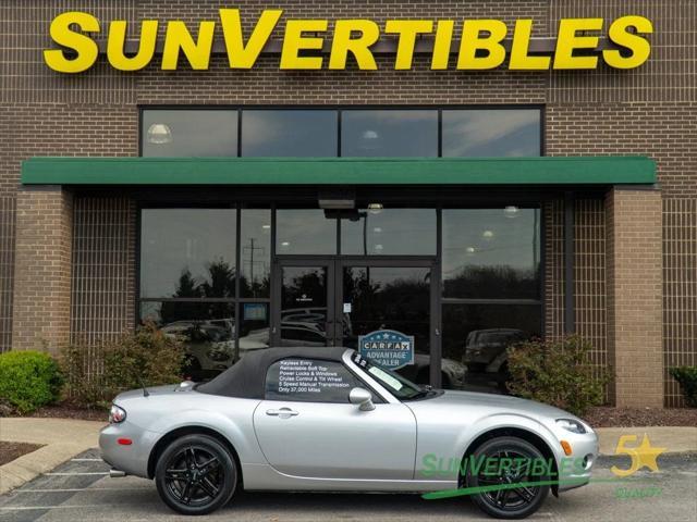 used 2006 Mazda MX-5 Miata car, priced at $12,490