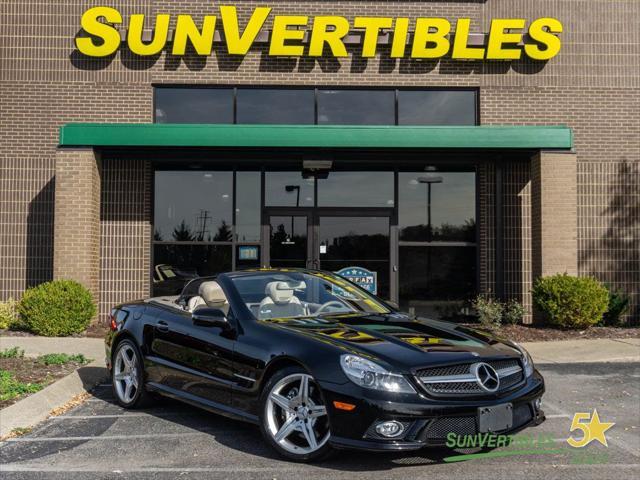 used 2009 Mercedes-Benz SL-Class car, priced at $27,490