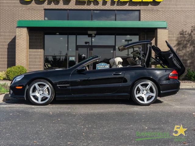 used 2009 Mercedes-Benz SL-Class car, priced at $27,490