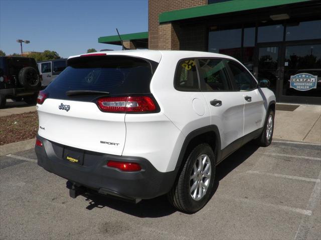 used 2017 Jeep Cherokee car, priced at $17,475