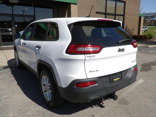 used 2017 Jeep Cherokee car, priced at $17,975