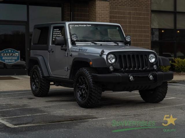 used 2017 Jeep Wrangler car, priced at $27,490