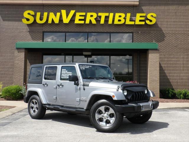 used 2018 Jeep Wrangler JK Unlimited car, priced at $24,990